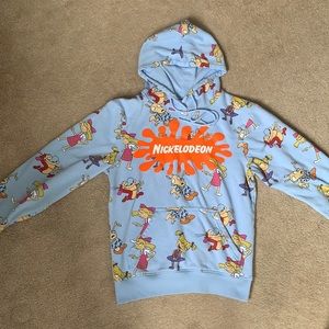 Nickelodeon Sweatshirt Baby Blue size XS